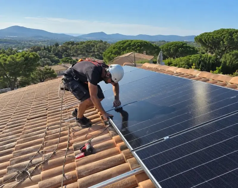 Installateur panneaux solaires Puilacher — pose photovoltaïque sur toiture